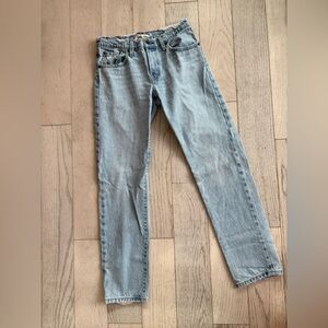 Levi's Light Blue Straight Leg Jeans